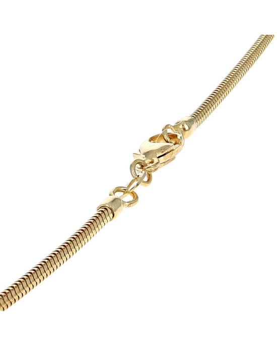Peridot and Diamond Slider Necklace in Yellow Gold